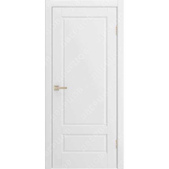 Фото двери Аура 2 белая эмаль RAL 9016 глухая