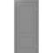 Межкомнатная дверь экошпон Турин 502U.11 серый глухая