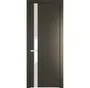 Межкомнатная дверь 1.2P перламутр бронза остеклённая