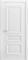 Межкомнатная дверь эмаль Скалино 5 белая глухая