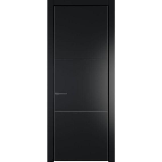 Межкомнатная дверь 13PA блэк глухая