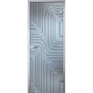 Межкомнатная стеклянная дверь АКМА Линда стекло бесцветное матовое