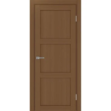 Межкомнатная дверь экошпон Турин 530.111 орех глухая