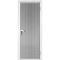 Межкомнатная алюминиевая дверь 11AG белая матовая RAL 9003 остеклённая