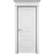 фото Межкомнатной двери эмаль Ofram Риан-3 белая глухая