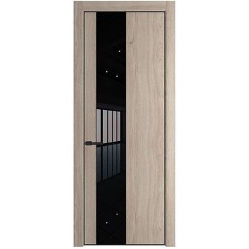 Межкомнатная дверь 19NA дуб сонома остеклённая