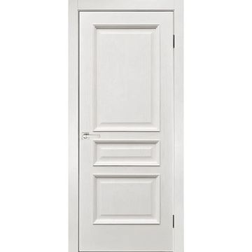 Межкомнатная дверь шпон Асти ясень белый глухая