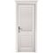 Фото межкомнатной двери массив сосны ОКА Элегия Браш белая эмаль глухая
