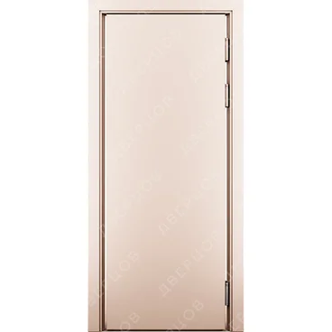 Маятниковая влагостойкая дверь Kapelli кремовый RAL 9001 глухая