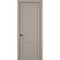 Фото межкомнатной двери керамик FL 5 бежевый глухая