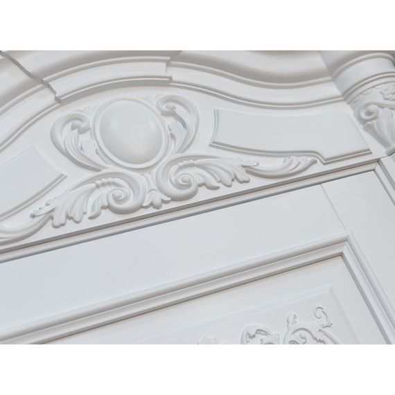 Межкомнатная дверь массив бука Viporte Лацио Ампир аворио глухая