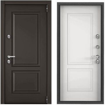 Входная стальная дверь Torex Snegir PRO PP ЛКП бруно S60-NС-2 KT белый S60-NС-2