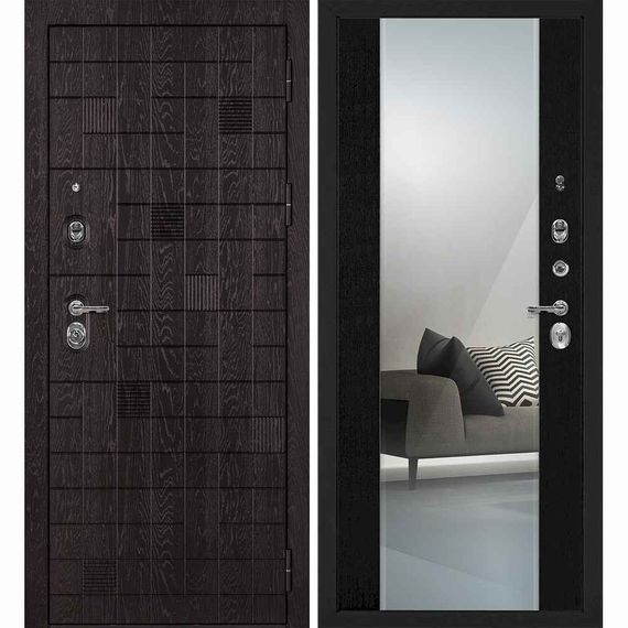 Входная дверь Нона-36 панель венге зеркало