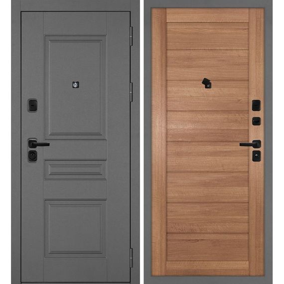 Входная дверь Октава-150 панель сборная миндаль