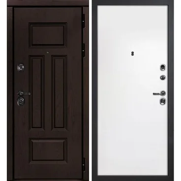 Входная дверь Э2 дуб крафтовый панель МДФ под покраску