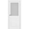 Межкомнатная дверь Тоскана 631.211 белый лёд со стеклом