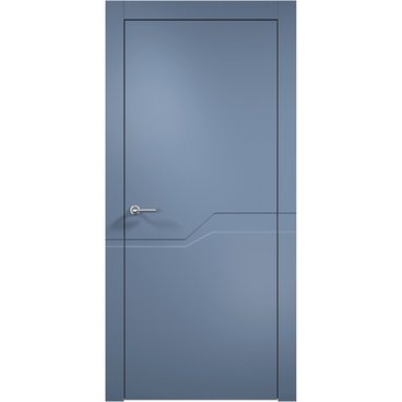 Межкомнатная дверь эмаль Дверцов Тиволи 5 RAL 5014 глухая