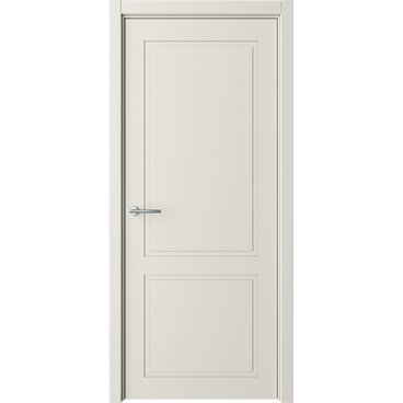 Межкомнатная дверь эмаль НеоКлассика 2 латте глухая