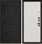 Входная дверь Quadro ПВХ бетон графит панель ПВХ меламин белый
