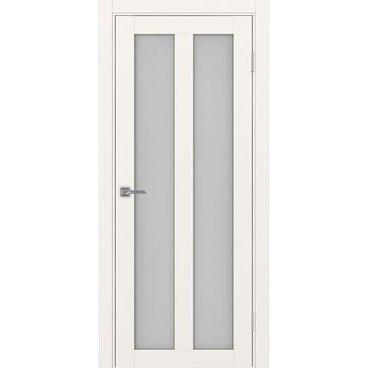 Межкомнатная дверь экошпон Турин 521.22 бежевый остеклённая