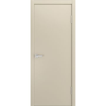 Межкомнатная дверь эмаль Milyana ID гладкая без фрезеровки крем