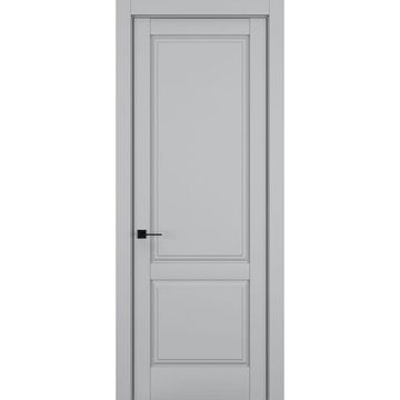 Межкомнатная дверь керамик NC 9 шеллак серый глухая