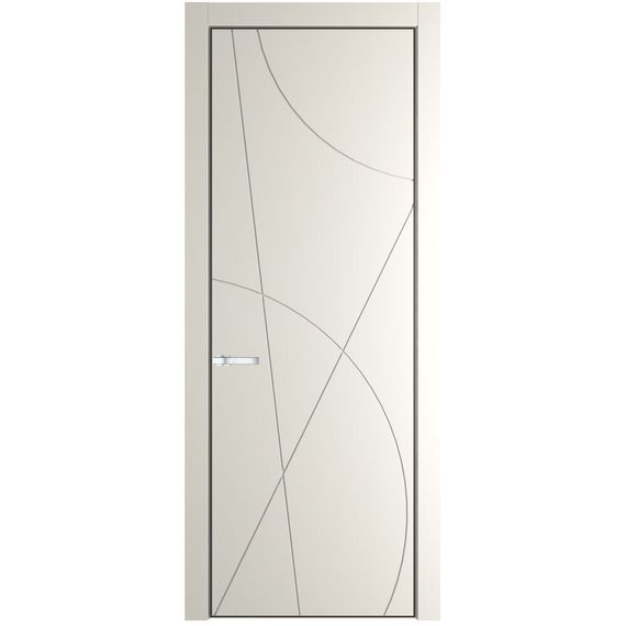 Межкомнатная дверь 4PA перламутр белый глухая