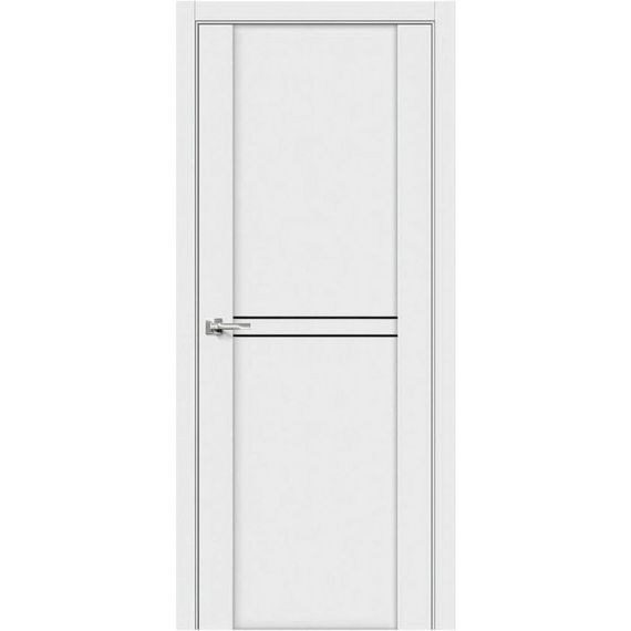 Фото межкомнатной двери экошпон 30014 аляска глухая