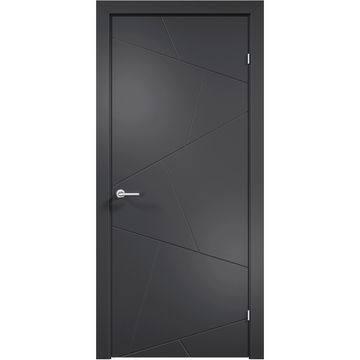 Межкомнатная дверь эмаль Дверцов Тиволи 2 RAL 9004 глухая