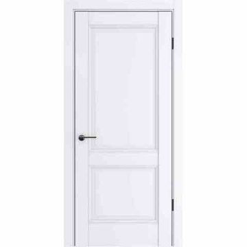 Межкомнатная дверь экошпон ДП-78 white pearl глухая