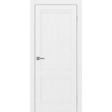 Межкомнатная дверь экошпон Турин 502U.11 белый лёд глухая