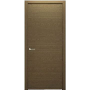 Межкомнатная дверь шпон Квадро 4G дуб европейский глухая