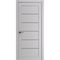 Межкомнатная дверь Porta-220 серая Shellac Grey со стеклом