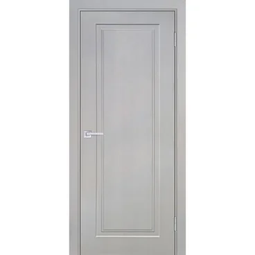 Межкомнатная дверь эмаль Текона Смальта-Лайн 06 агат RAL 7044 глухая