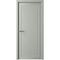 Фото межкомнатная дверь эмаль Albero НеоКлассика 1 серая глухая