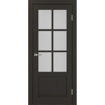 Межкомнатная дверь Тоскана 641.2221 венге со стеклом