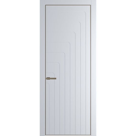 Межкомнатная дверь 10PA вайт глухая