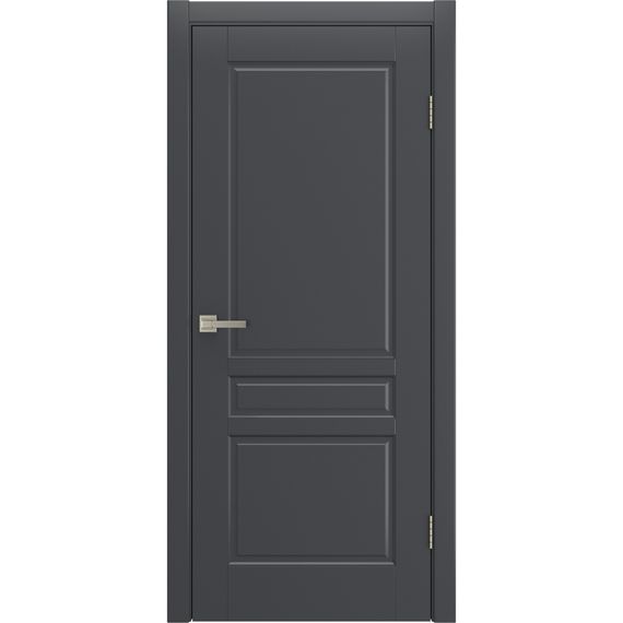Фото двери Белли графитовая эмаль RAL 7024 глухая