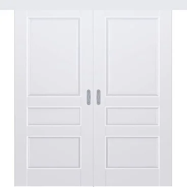 Раздвижная двустворчатая дверь Кобальт 27 аляска глухая