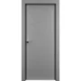Межкомнатная дверь эмаль Ofram Энигма серая глухая