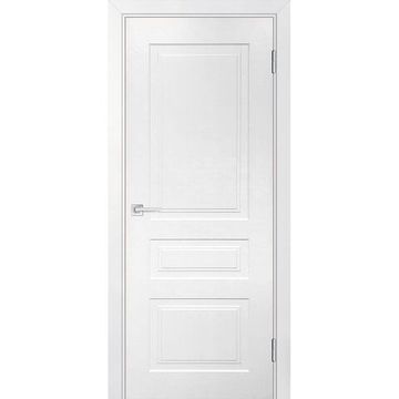 Межкомнатная дверь эмаль Текона Смальта-Лайн 05 белая RAL 9003 глухая