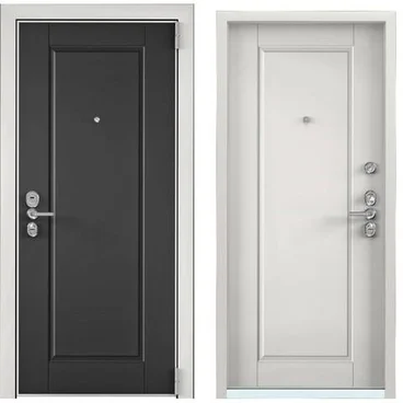 Входная дверь Ultimatum Next UK-4 темный пепел UK-4 милк матовый