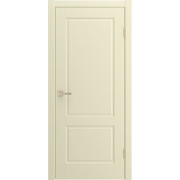 Межкомнатная дверь Патриция жемчуг эмаль глухая