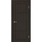 Межкомнатная дверь экошпон Турин 540.1111 венге глухая