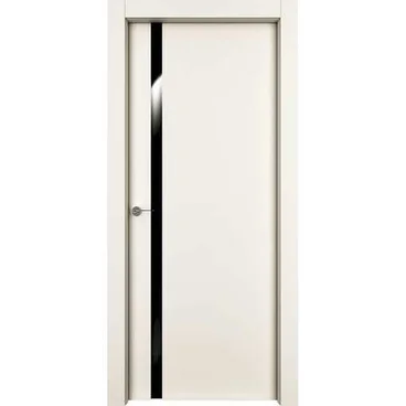 Межкомнатная дверь эмаль Батис V латте глухая