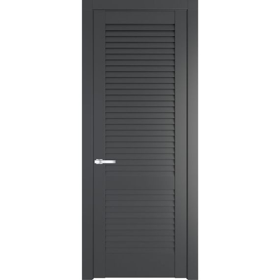 Фото межкомнатная дверь эмаль Profil Doors 1.11P графит глухая