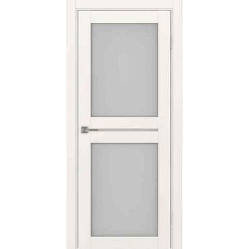 Межкомнатная дверь экошпон Турин 520.222 бежевый остеклённая