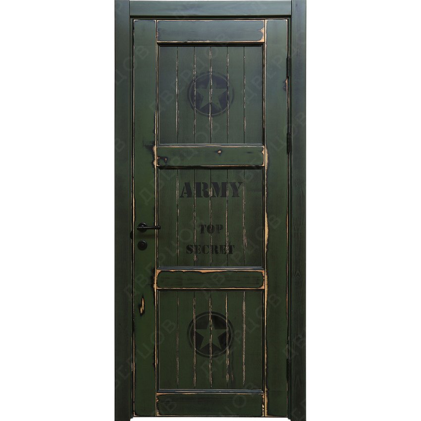 Межкомнатная дверь Лофт Армия глухая
