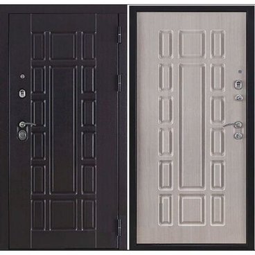 Входная дверь Консул ПВХ венге панель ПВХ дуб светлый