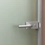 Межкомнатная стеклянная дверь АКМА Лайт стекло бесцветное матовое